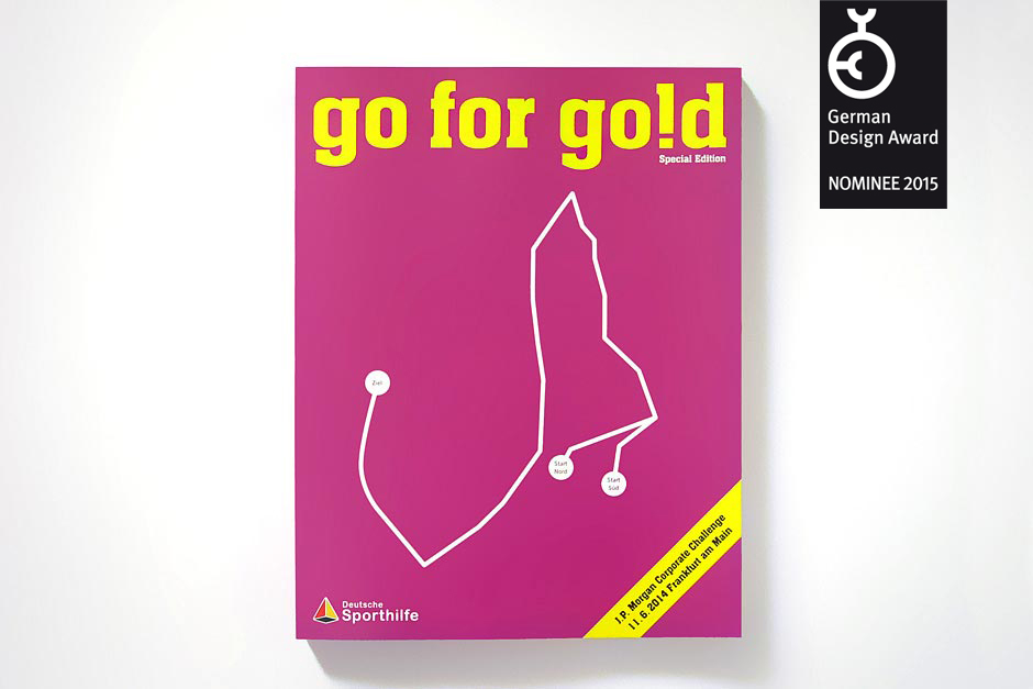 gold Magazin, Sporthilfe, Editorial Design, German Design Award